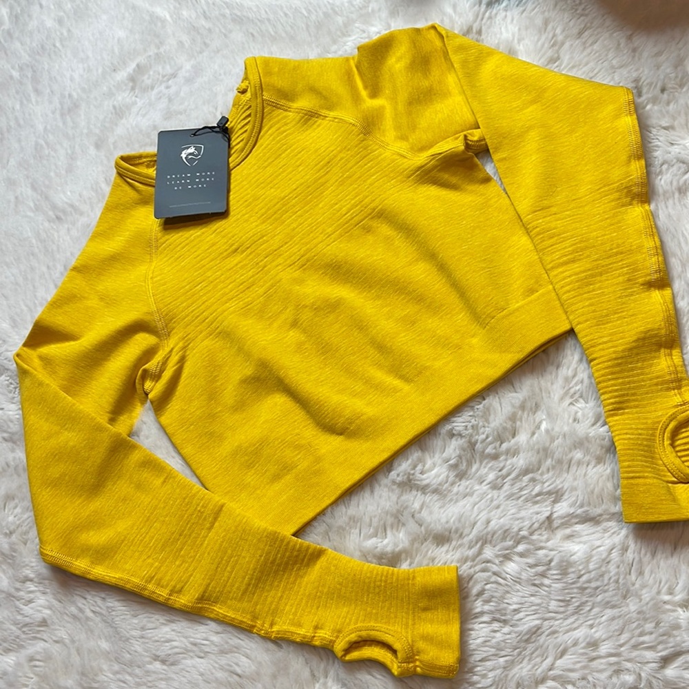 NWT Alphalete Seamless Crop top - SIZE: XS